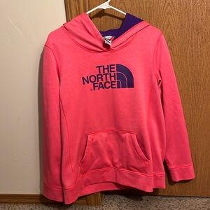North Face hooded sweatshirt